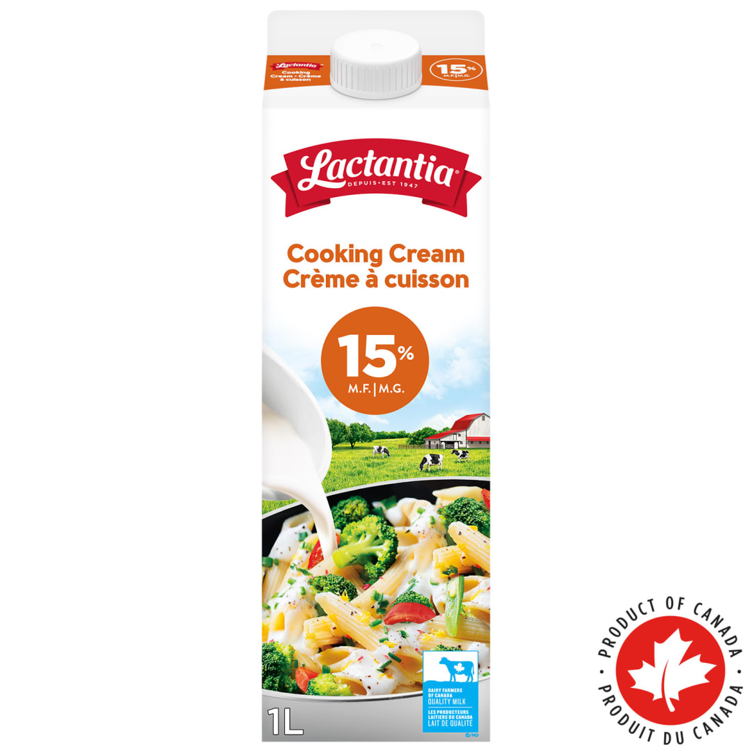 Lactantia Cooking Cream 15%, 1L