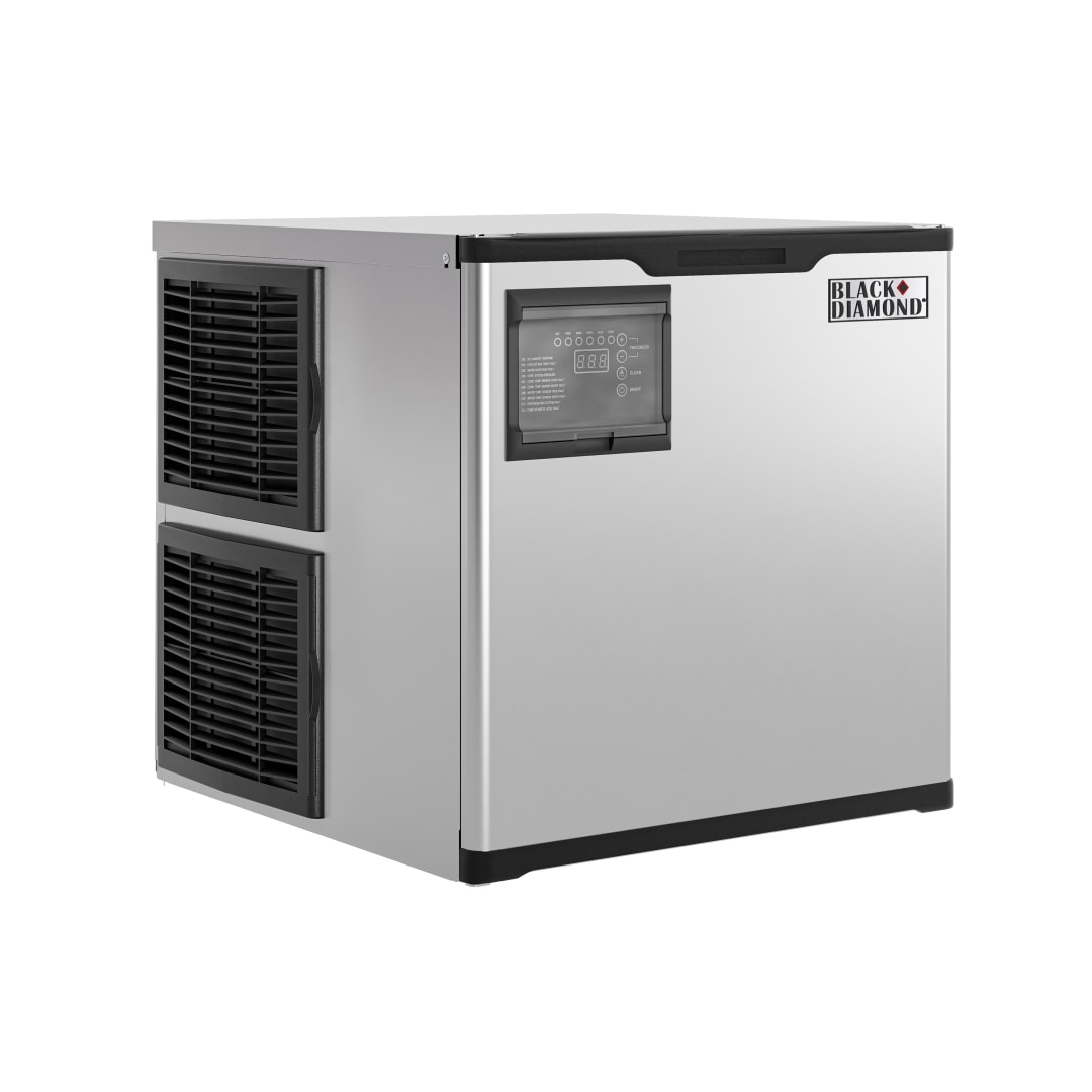 BDMH350H - Black Diamond Modular Ice Machine,Half Cube,22"W,350 lbs.