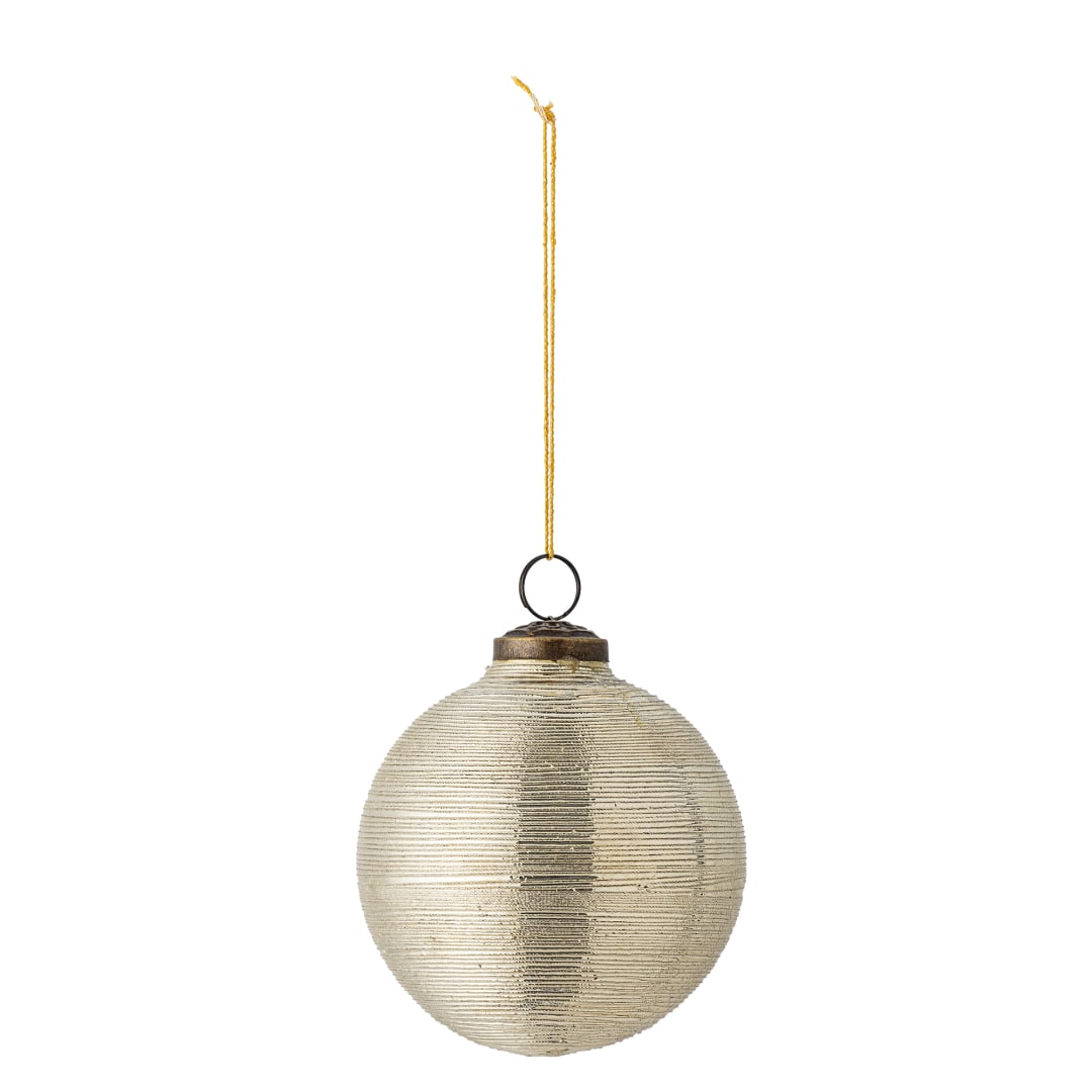 82073020 - Nitin Ornament, Gold, Glass STOCK: 288
