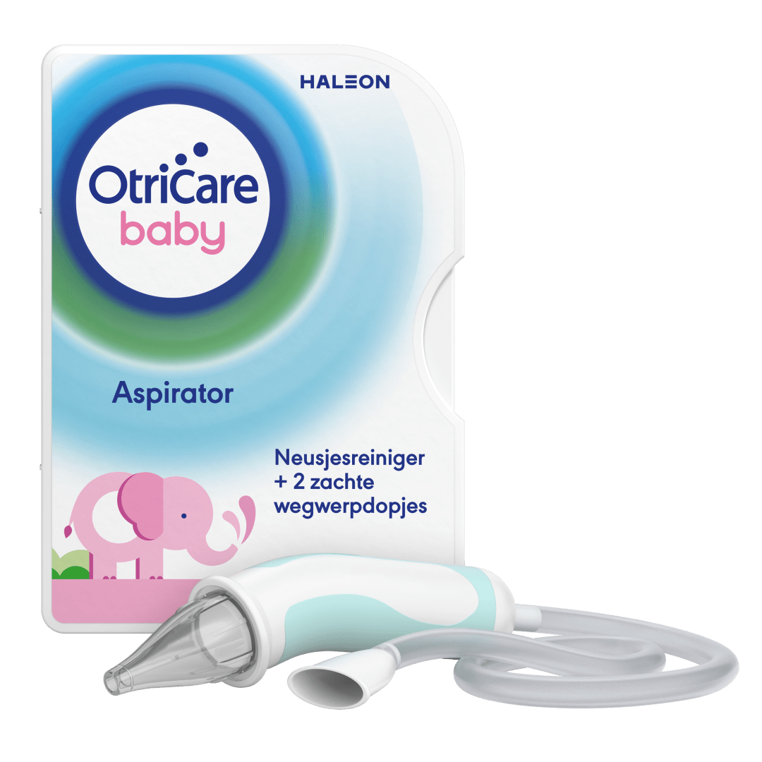 OtriCare Baby Aspirator Neusjesreiniger bij een verstopte neus