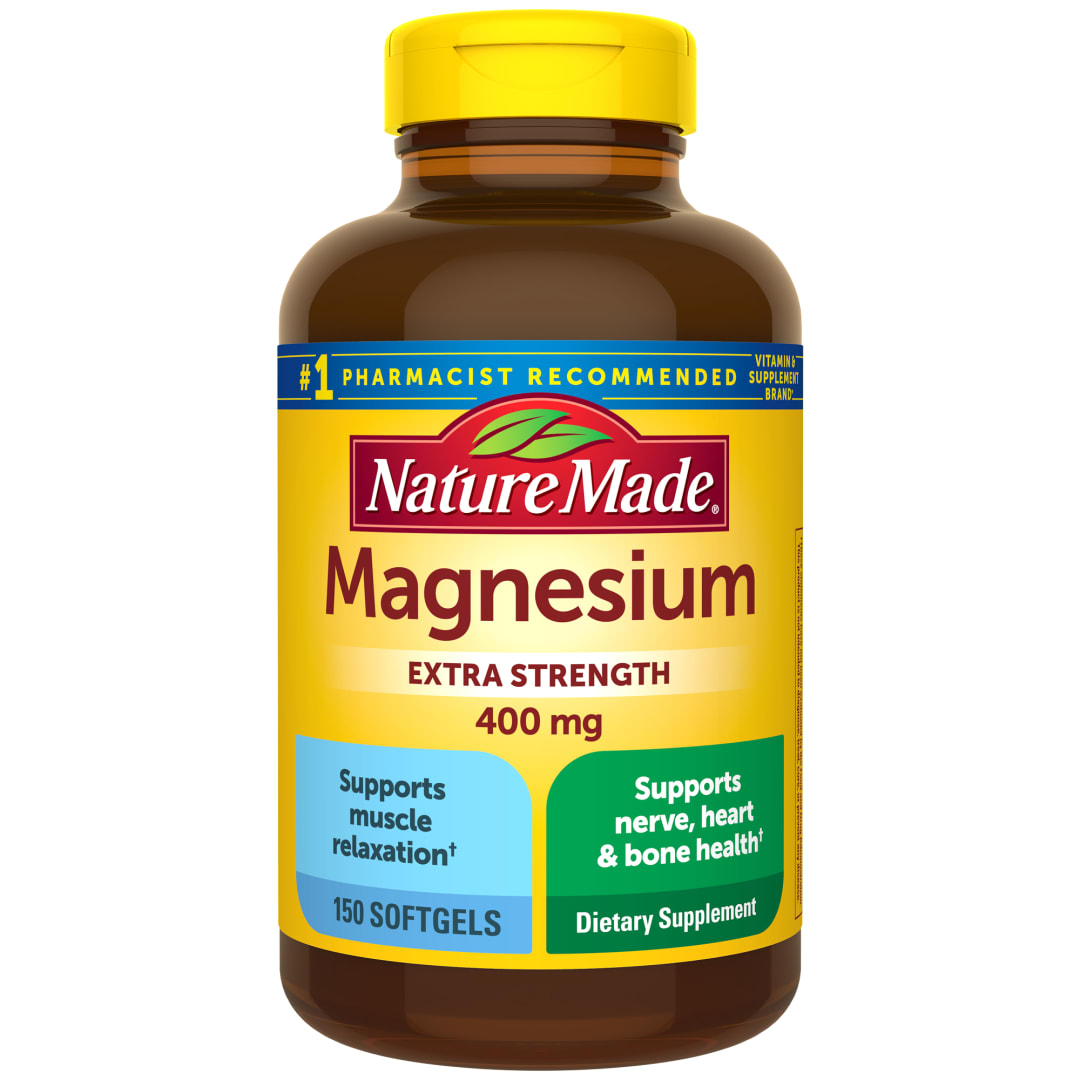 Nature Made Extra Strength Magnesium Oxide 400 mg Softgels - 150ct
