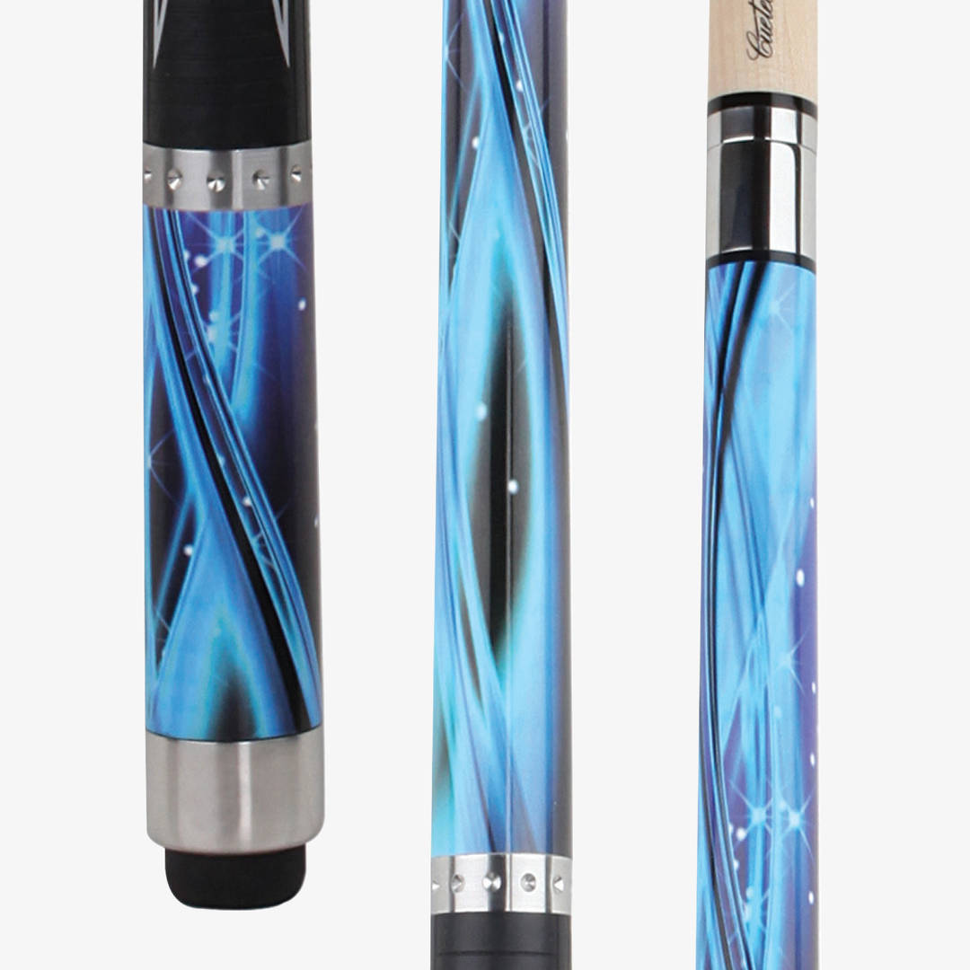 Cue Tec BLUE/BLACK SPARKLE SWI