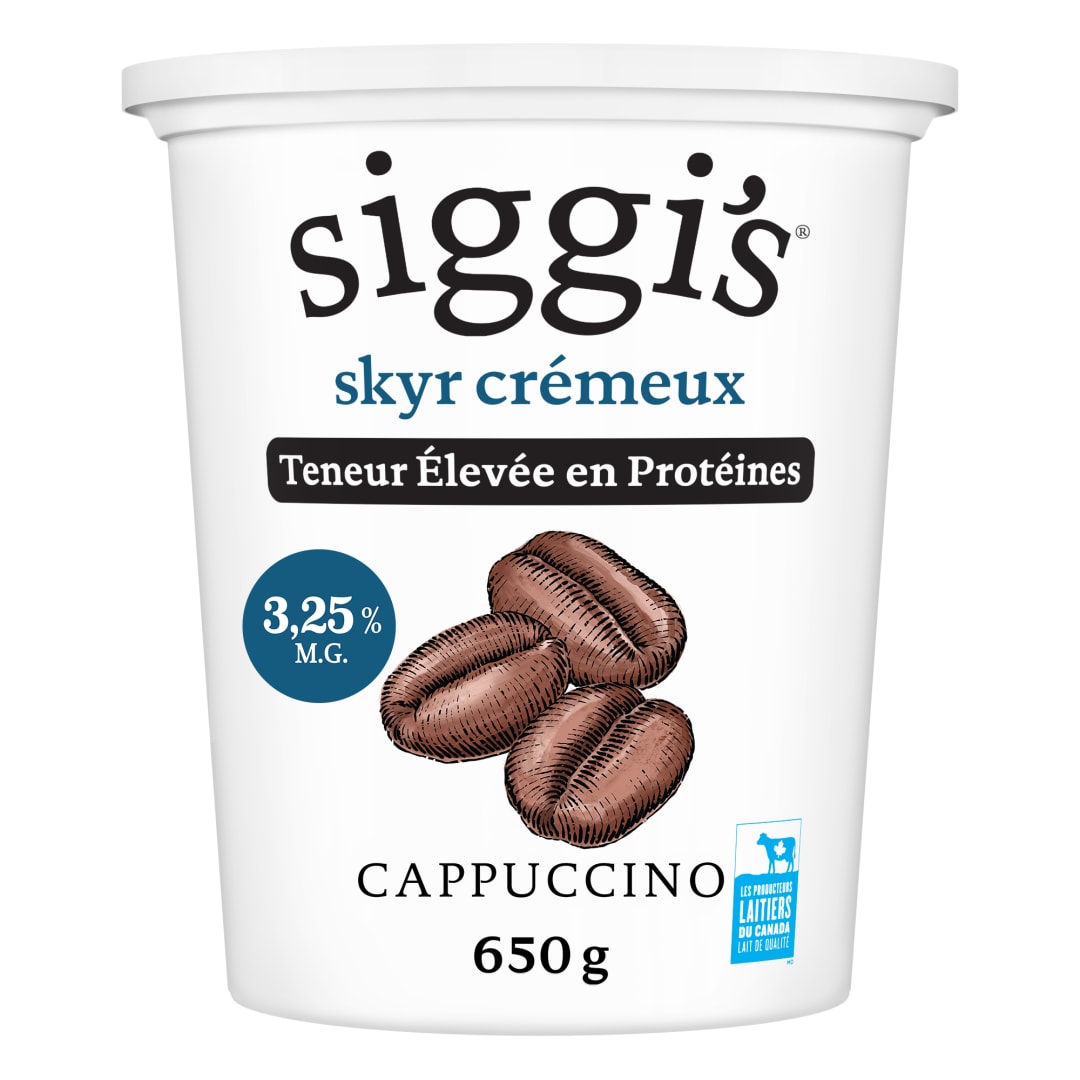 siggi's Cappuccino Skyr Yogurt 3.25%, 650g