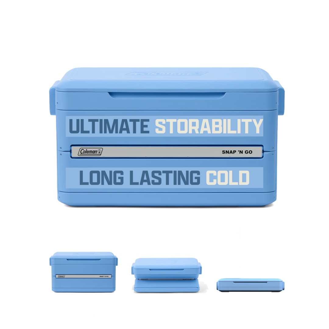 Coleman® Snap 'N Go 45-Quart Collapsible Hard Cooler