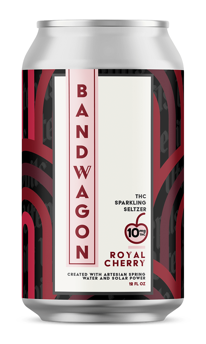 Bandwagon Thc Cherry 10MG 1S Can 6/4PK 12Z