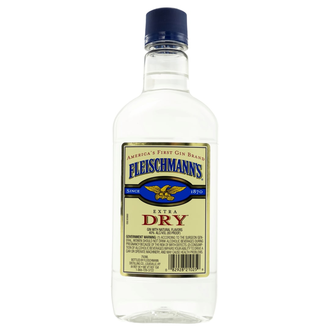 Fleischmann's Gin 750ml Traveler Bottle 80 Proof