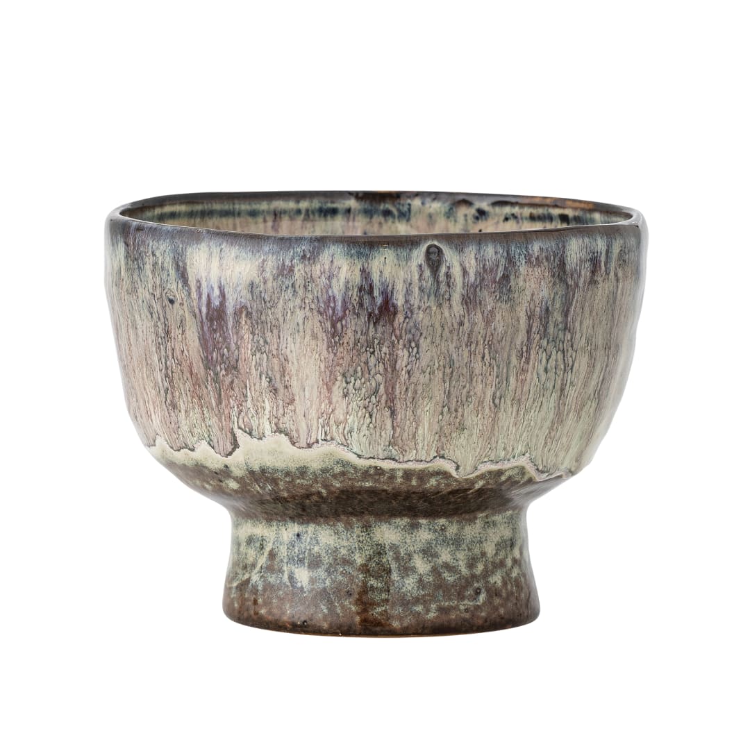 82072482 - Luella Flowerpot, Blue, Stoneware STOCK: 119