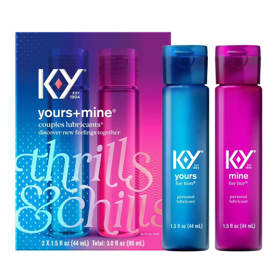 K-Y® Yours & Mine® Couples Lubricant 24/3 oz.
