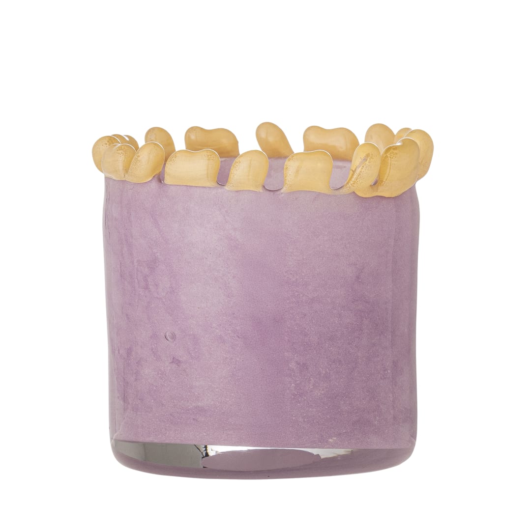 82072626 - Edger Votive, Purple, Glass STOCK: 300