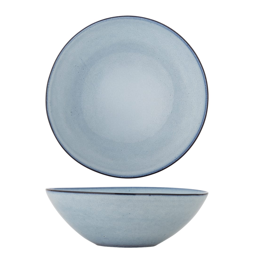 82068728 - Sandrine Bowl, Blue, Stoneware STOCK: 216