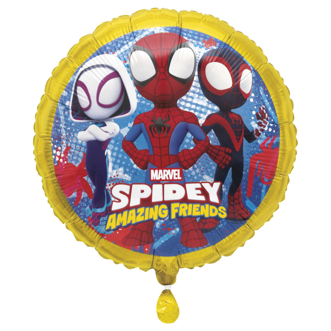 Spidey and His Amazing Friends Round 18" Foil Balloon, Packaged