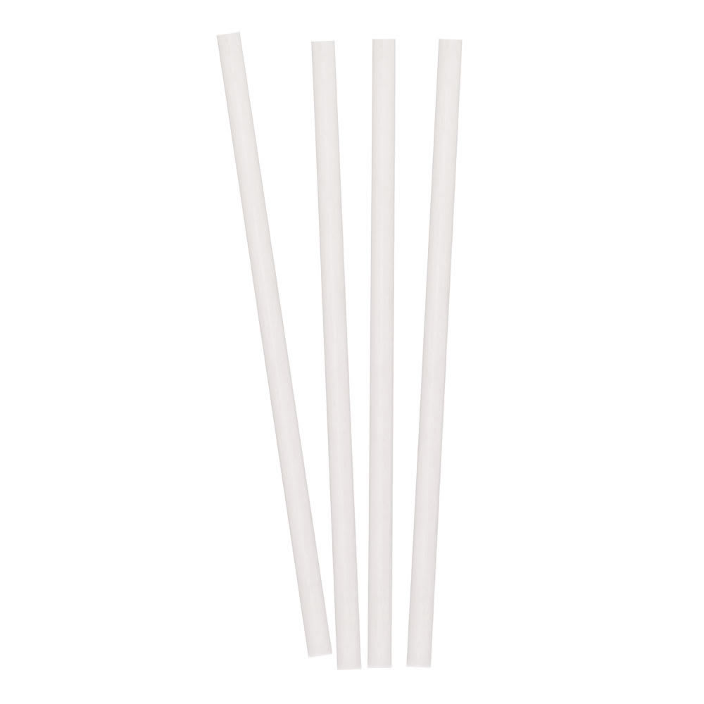 Straws, Unwrapped, Clear, Pack of 500