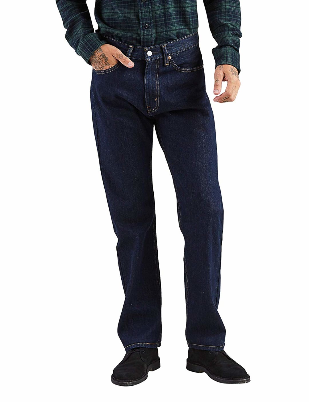 Levi's Men's 505 Regular Fit-Jeans