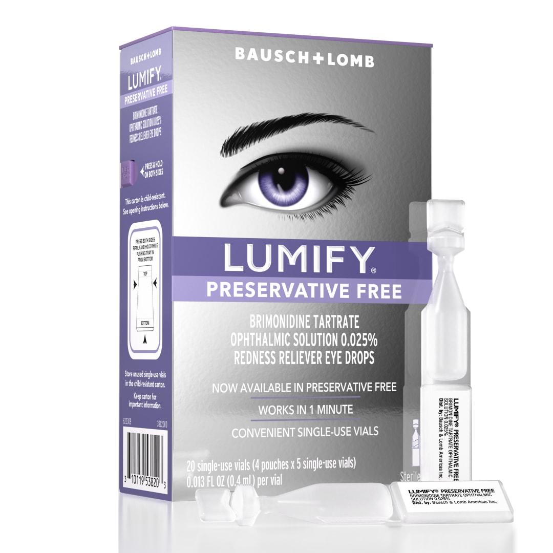 Lumify Redness Reliever Preservative Free SDU Vials 20ct