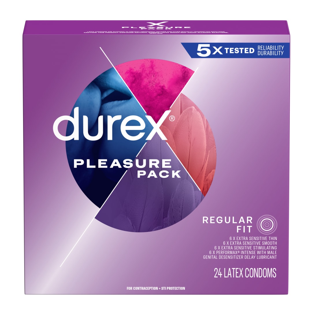 DUREX® Pleasure Pack® - Condom 18/24 ct.