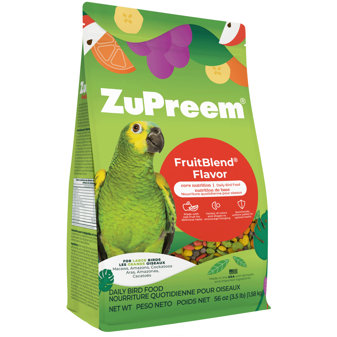 ZuPreem FruitBlend - Large Birds - 3.5 lb