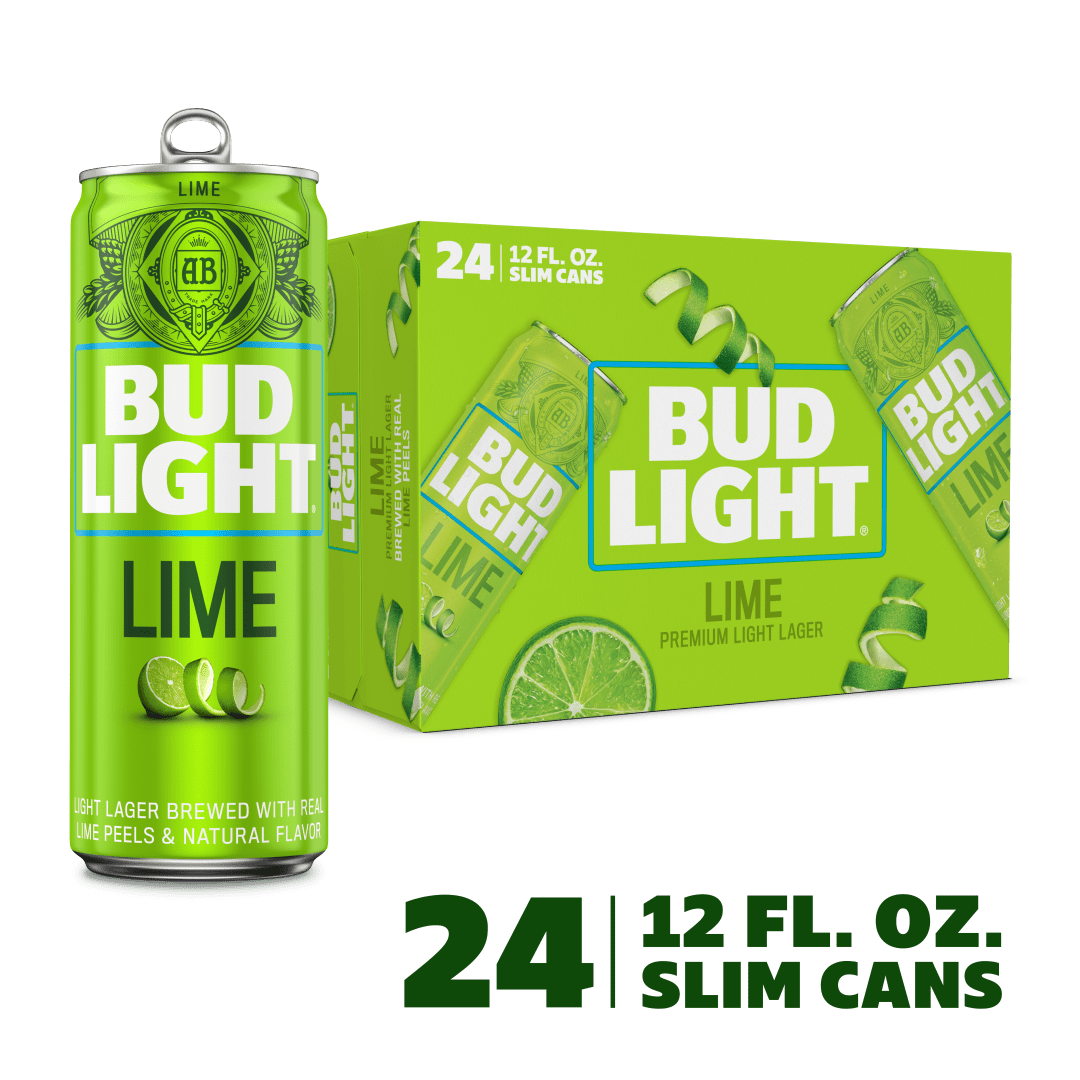 Bud Light® Lime Beer, 24 Pack 12 fl. oz. Cans