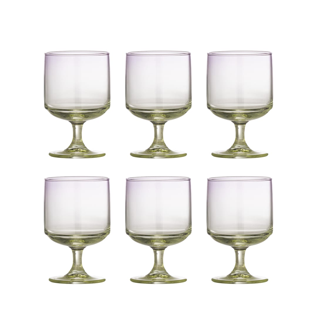82068739 - Luciana Drinking Glass, Multi, Glass STOCK: 65