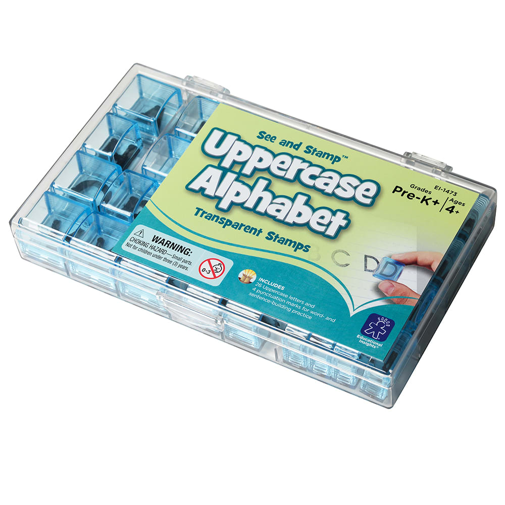 SEE AND STAMP UPPERCASE