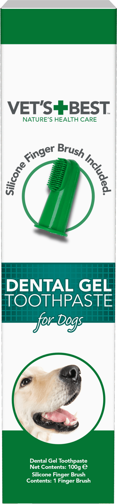 Vet's Best Dental Gel Toothpaste For Dogs - 100g