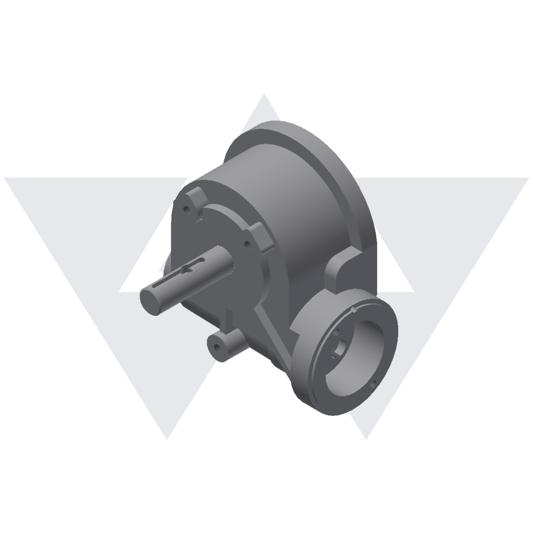 Gearbox w/ Adapter for Hyd Motor