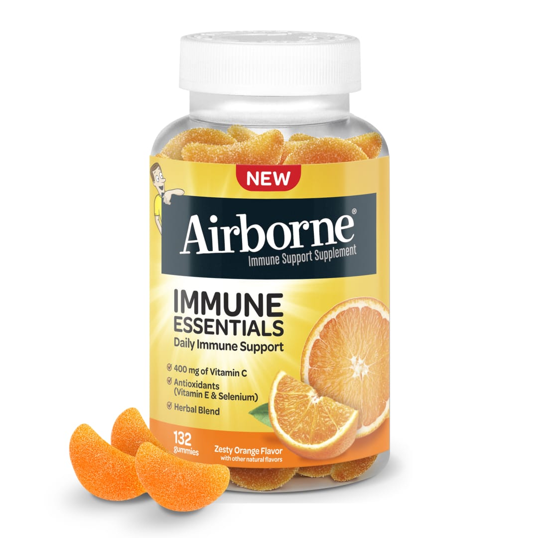 AIRBORNE® Immune Essentials Gummies - Orange 12/132 ct.