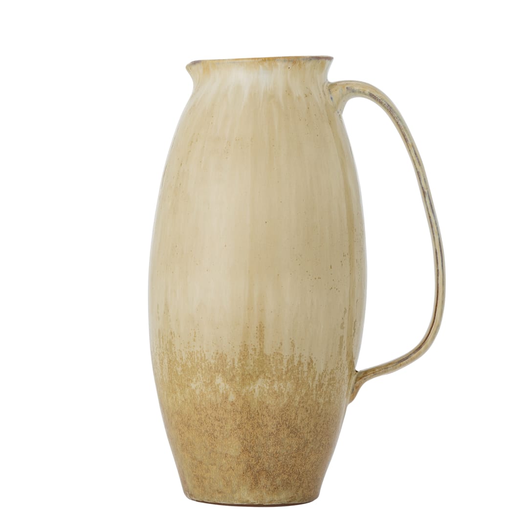 82072485 - Saskia Deco Vase, Nature, Stoneware STOCK: 300
