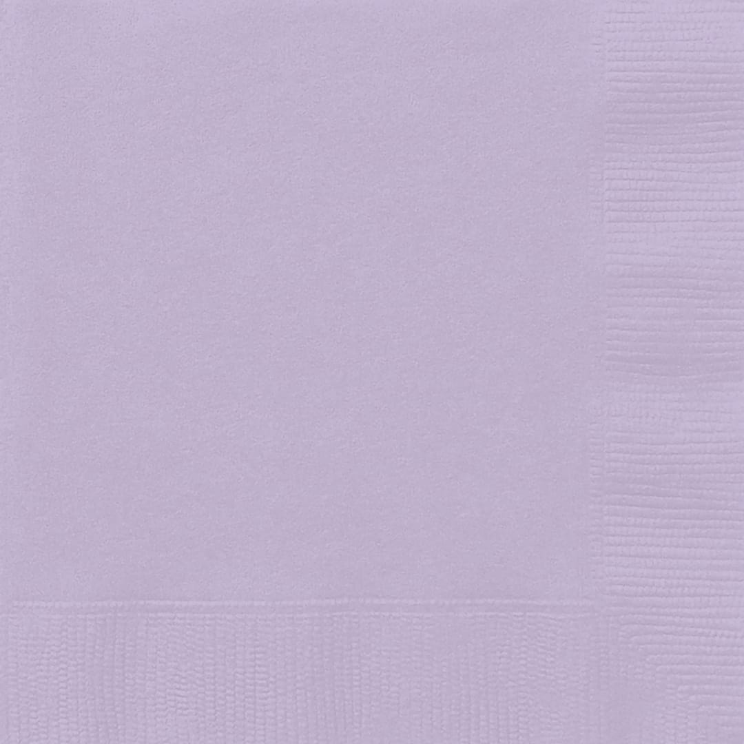 Lavender Solid Dinner Napkins, 40ct