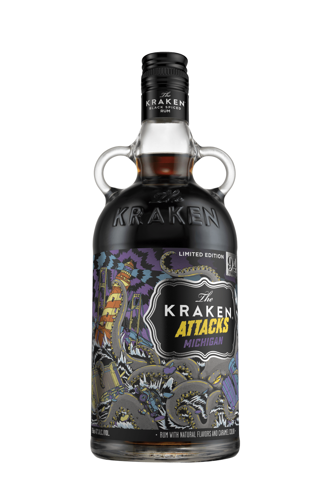 Kraken Rum 94 Proof - Kraken Attacks MI