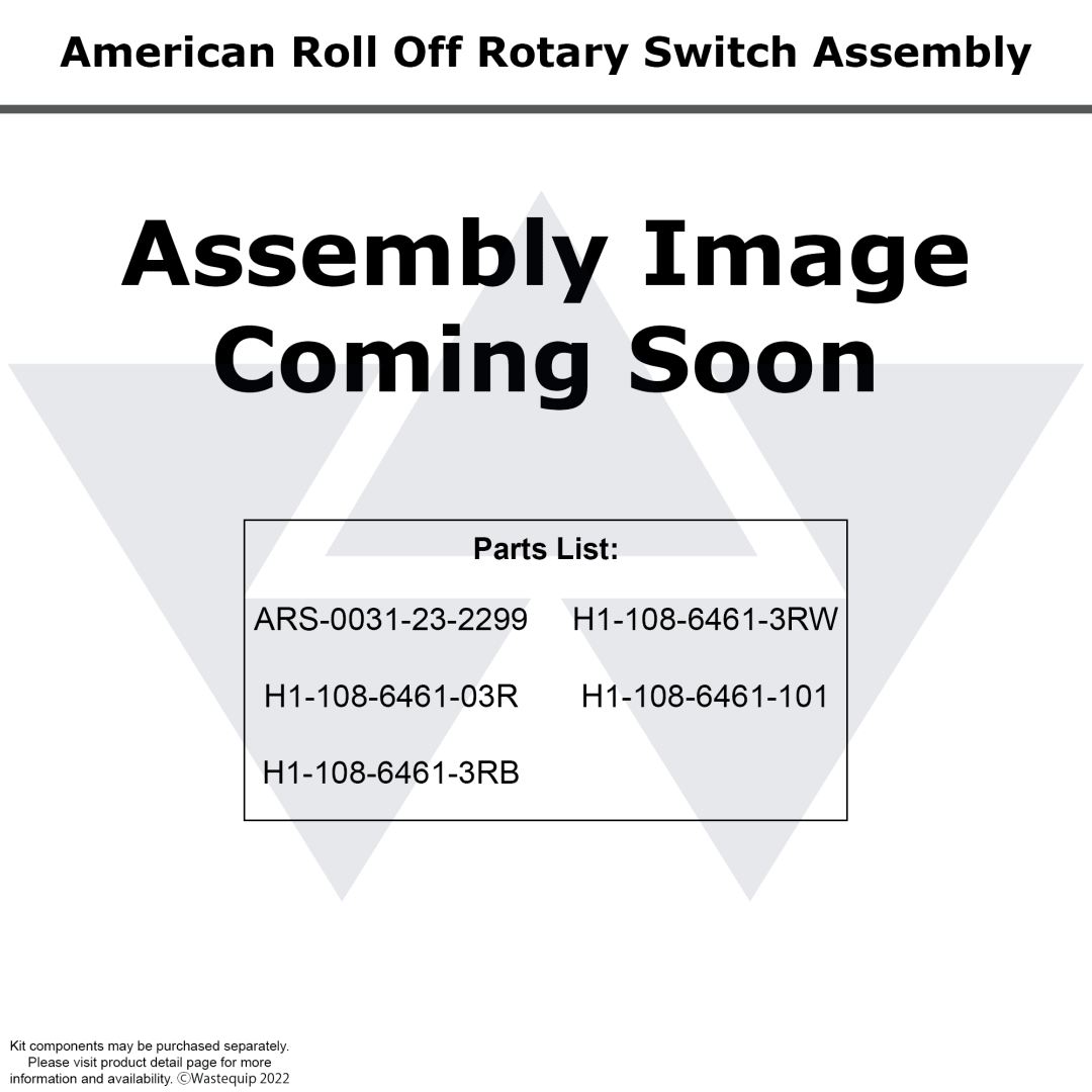 Wastebuilt® Replacement for Ariozan Refuse Systems Rotary Switch