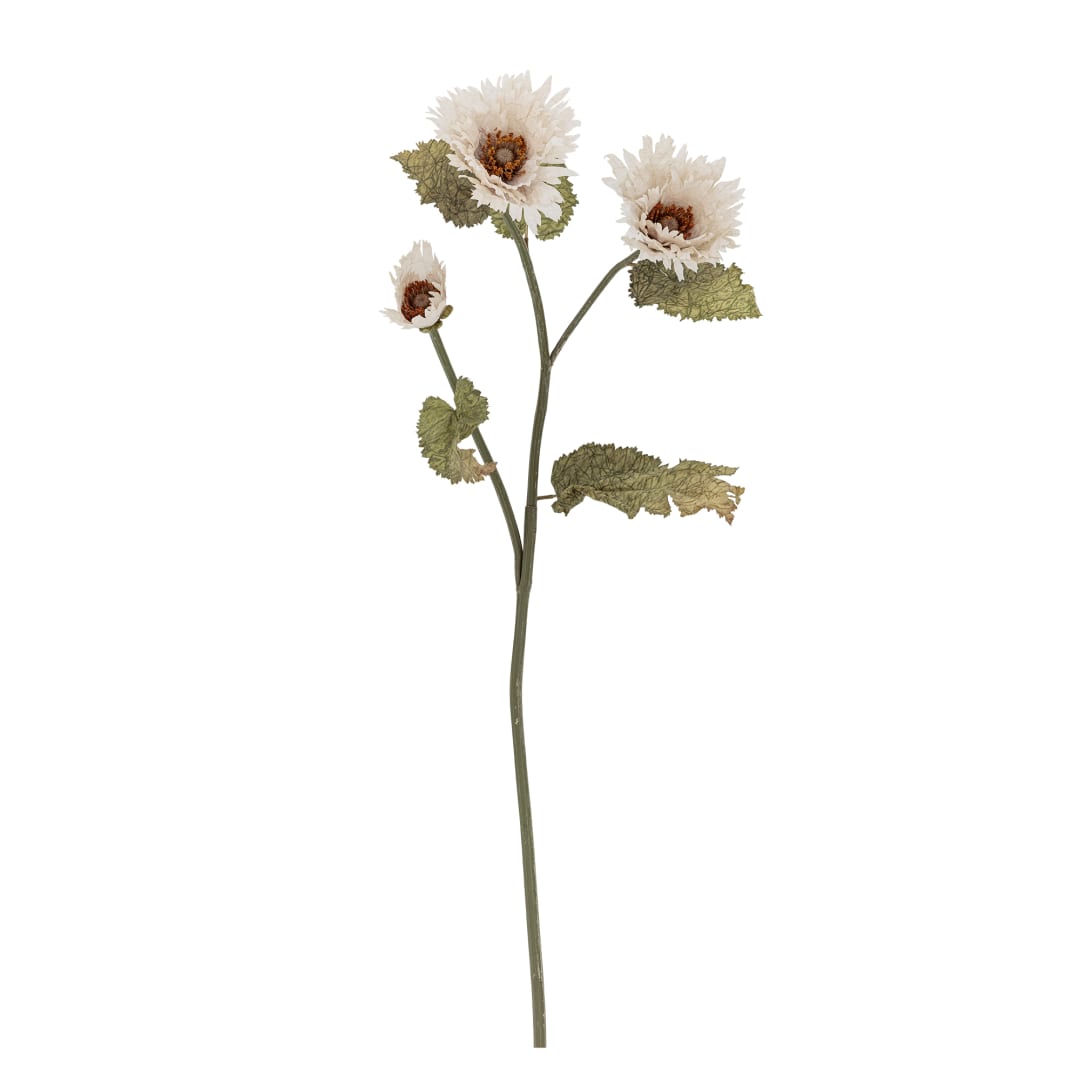 82072847 - Chrysantemum Stem, White, Artificial Flowers STOCK: 300