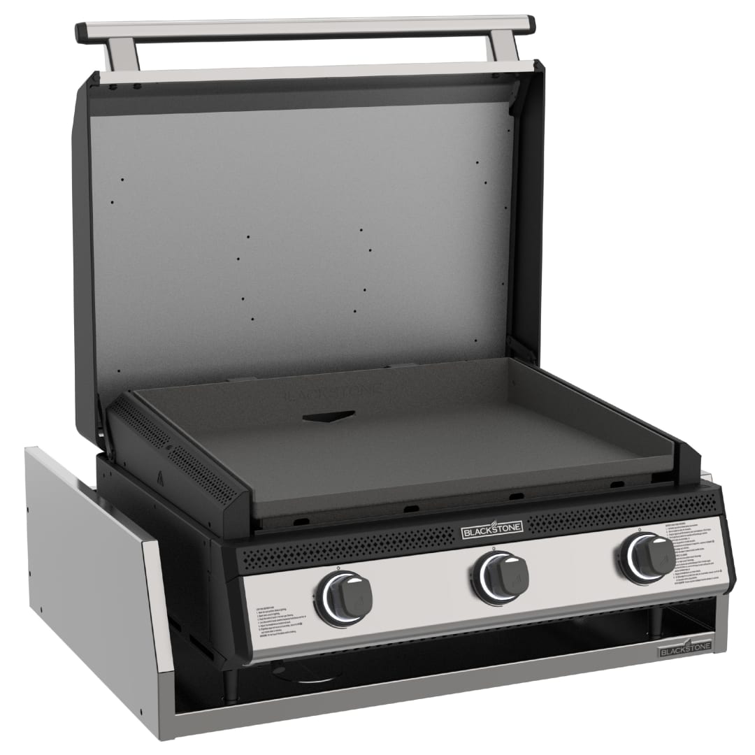 6029 - OLD VERSION! See SKU 6229 Blackstone 28" Deep Kitchen Griddle in Stainless Steel with Stainless Steel Insulation Jacket