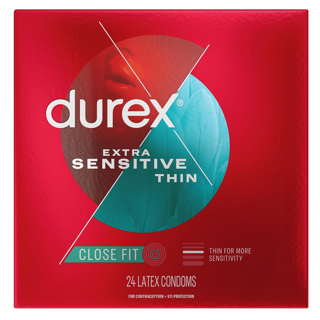 DUREX® Extra Sensitive Close Fit - Condom 18/24 ct.