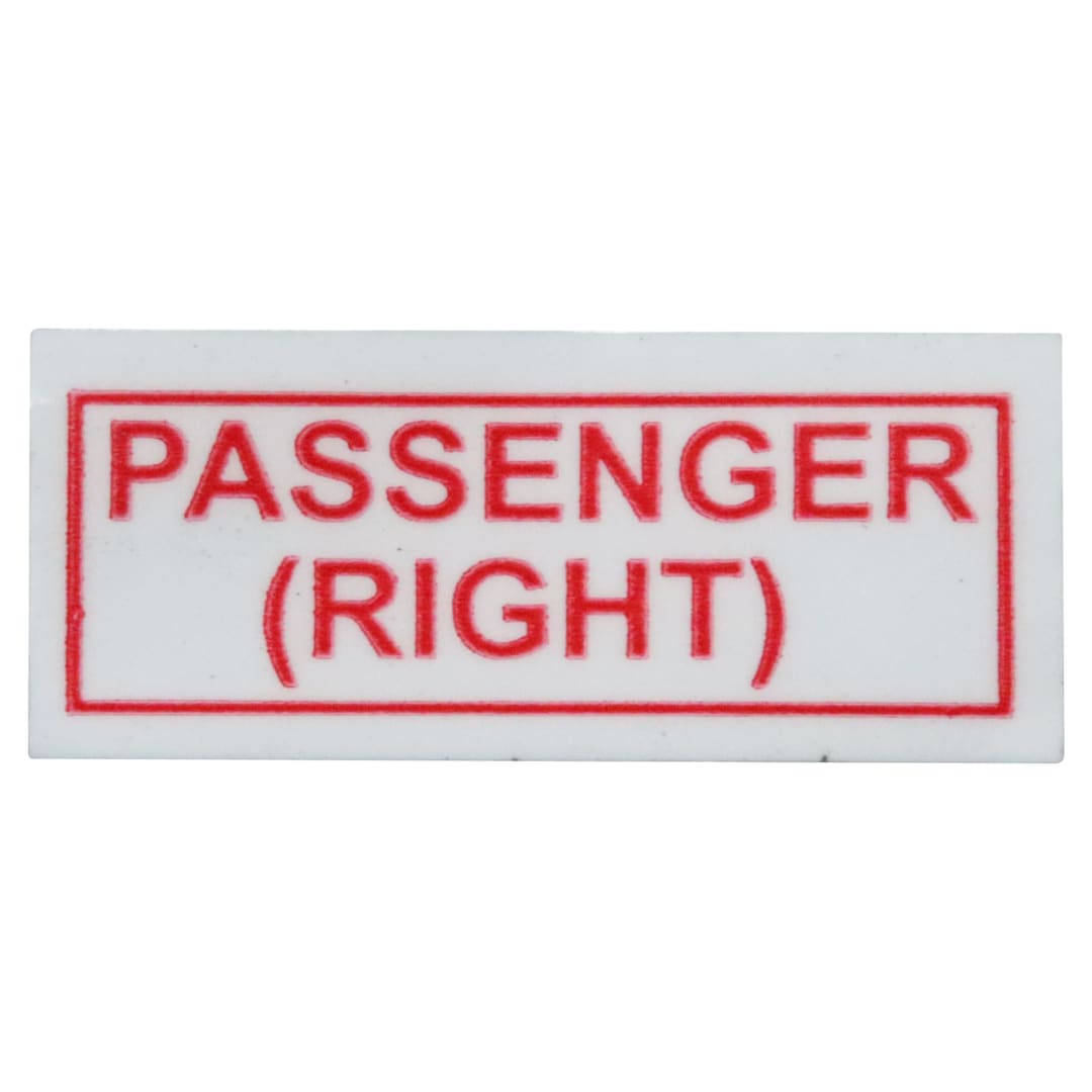 Passenger Side Decal