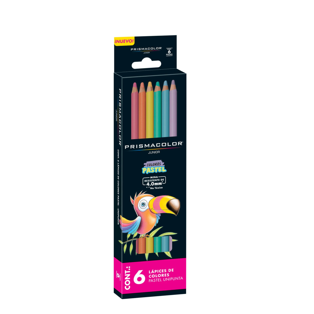 PRISMACLR JR 6CT PASTELES UNIPUNTA