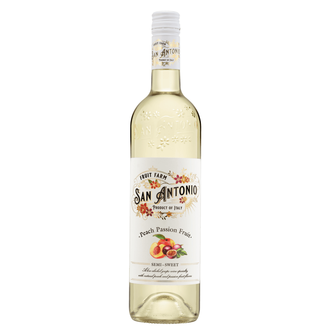 San Antonio Fruit Farm Peach Passion Fruit White Wine 750 ml