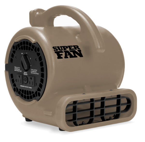 1/5 HP Super Fan Air Mover, Tan