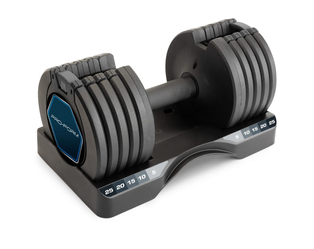 25 Lb. Rapid Strike Adjustable Dumbbell - Single