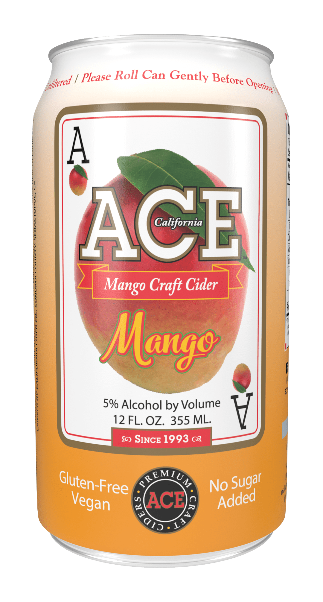 ACE Mango Cider 12 oz Can