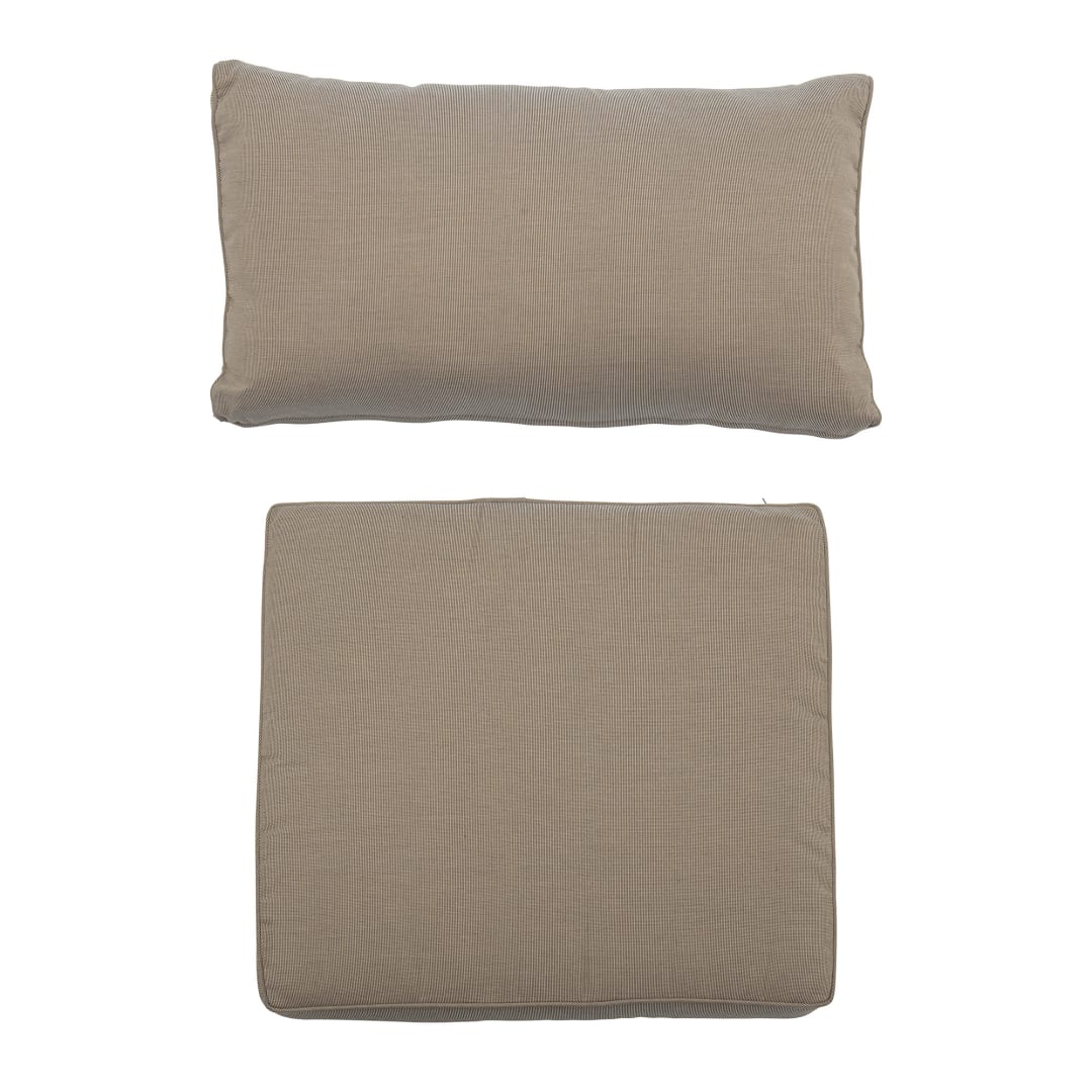 82055544 - Mundo Cushion Cover (No filler), Brown, Polyester STOCK: 15