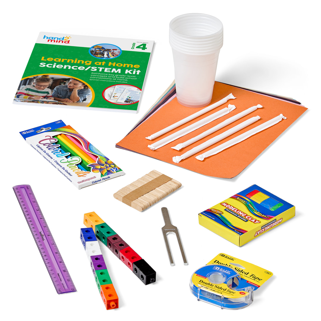Learning at Home Science/STEM Kit, Grade 4
