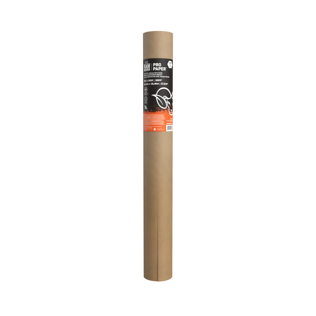Ram Board Pro Paper, 36in x 100ft, 4/cs