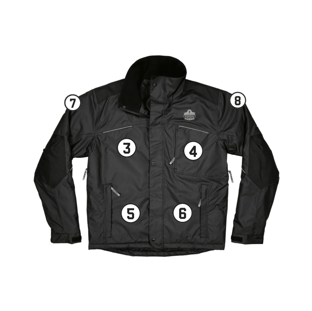 N-Ferno 6467 Winter Work Jacket - 300D Polyester Shell