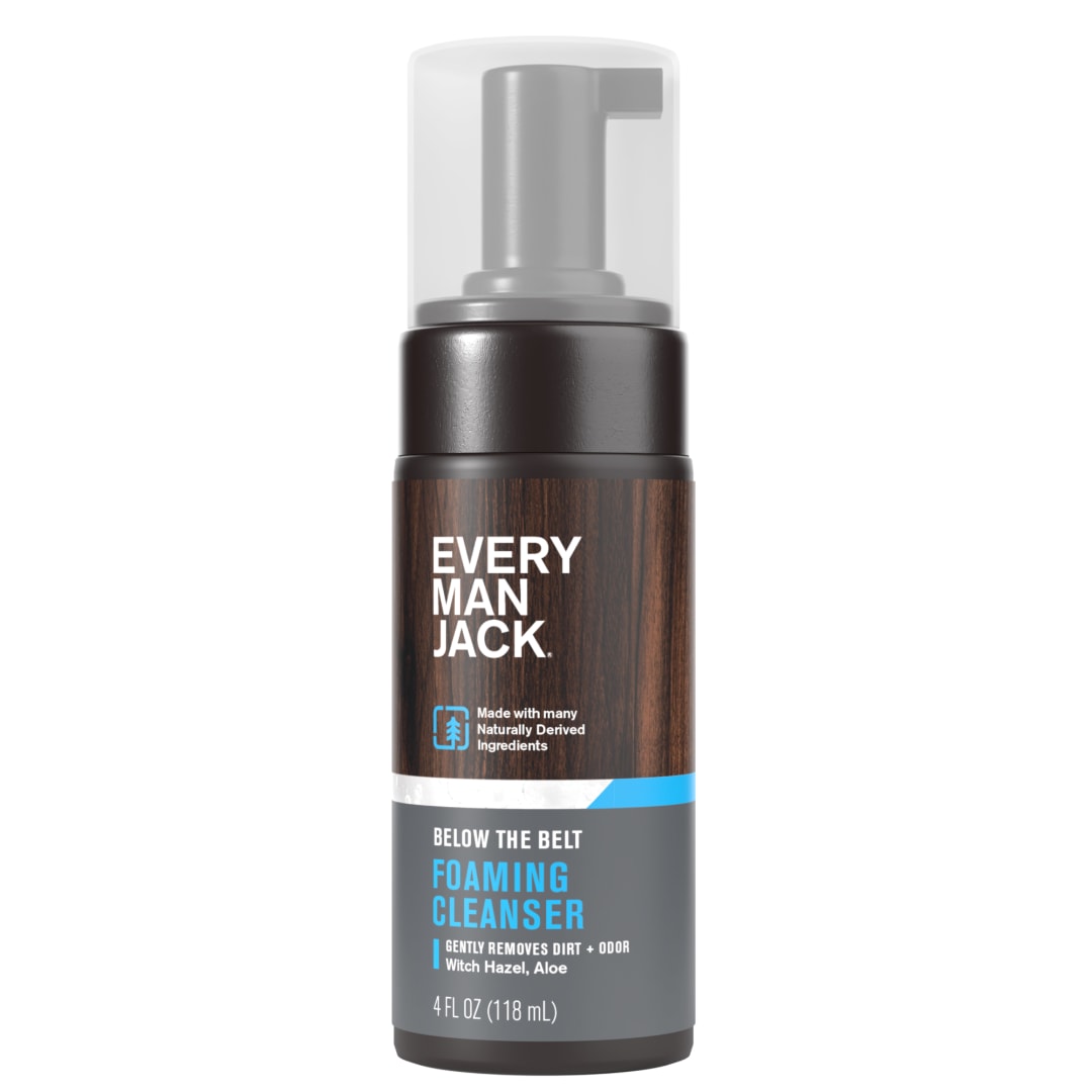 Every Man Jack Men's Below the Belt Foaming Cleanser - 4 fl. oz