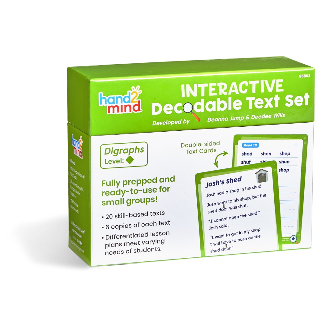 Interactive Decodable Text Set: Digraphs (Diamond)