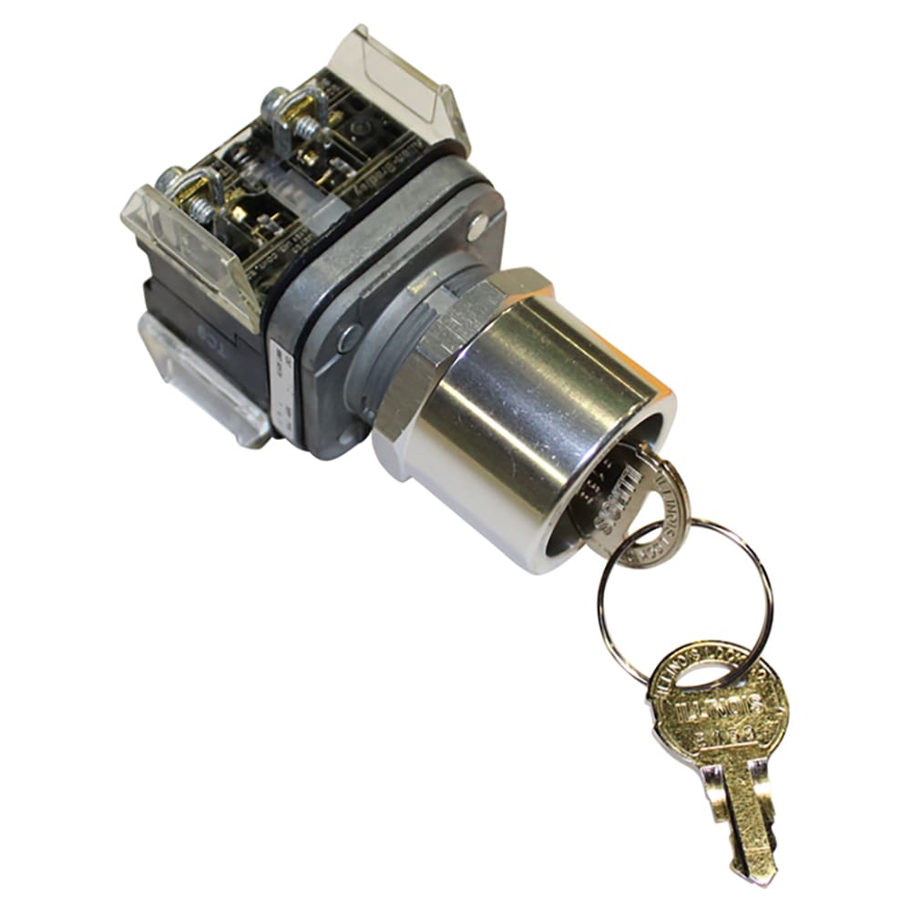 Wastebuilt® Replacement for Marathon 2 Position Main, Push Button Key Switch