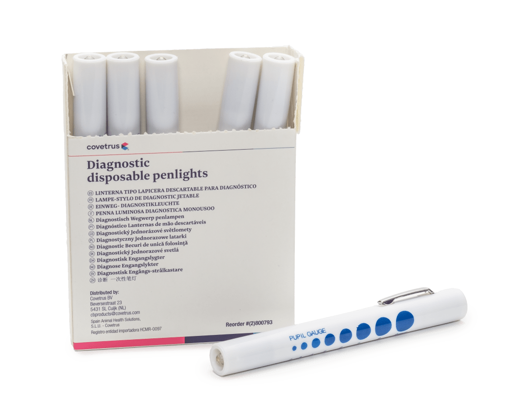 Covetrus Disposable Diagnostic Pen Light, White