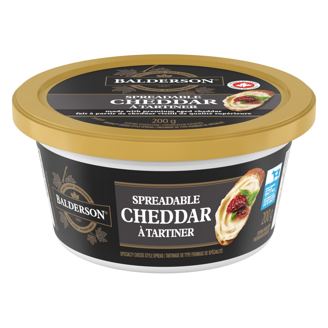 Balderson Spreadable Cheddar Cheese, 200g