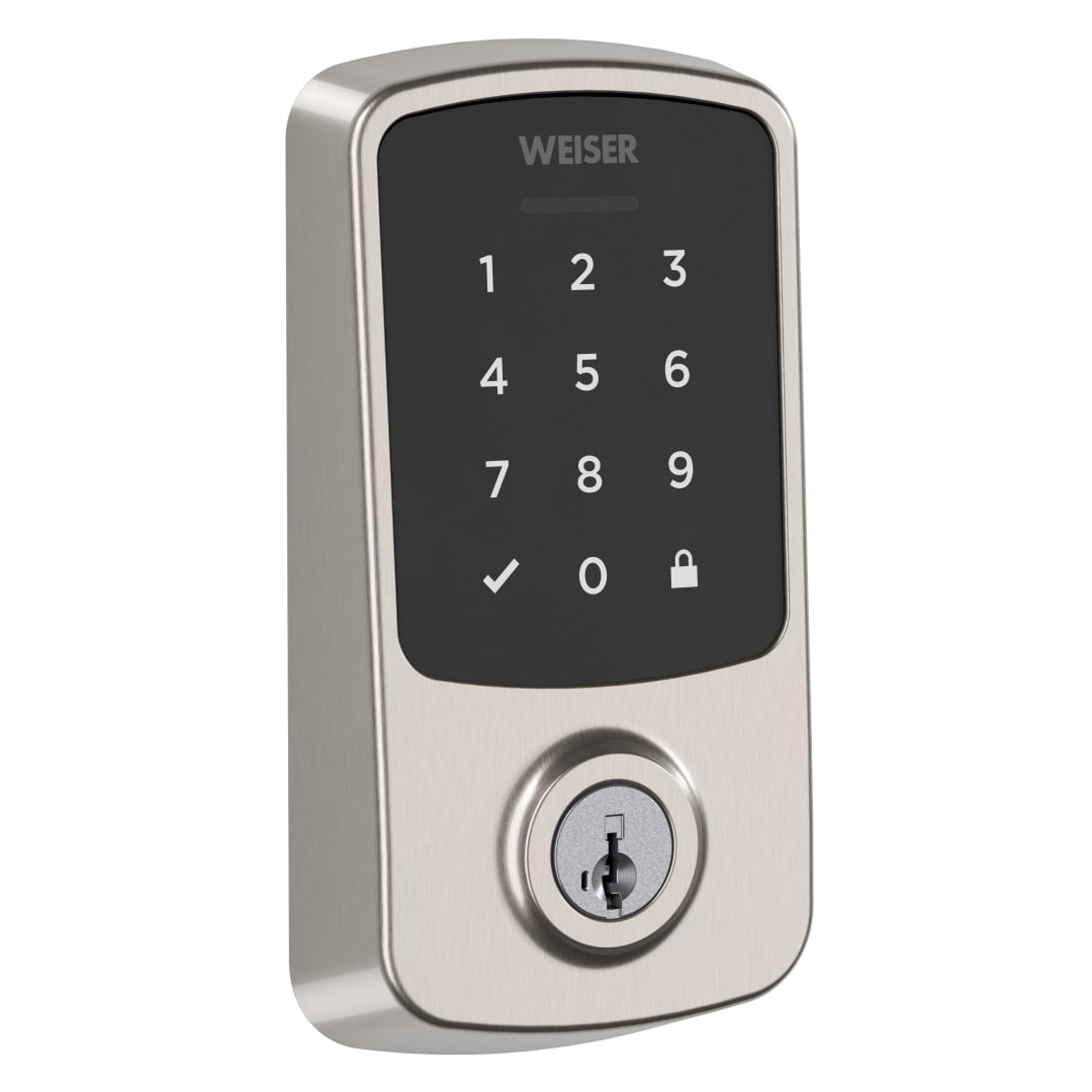 Aura Reach Matter and Bluetooth Enabled Smart Lock in Satin Nickel