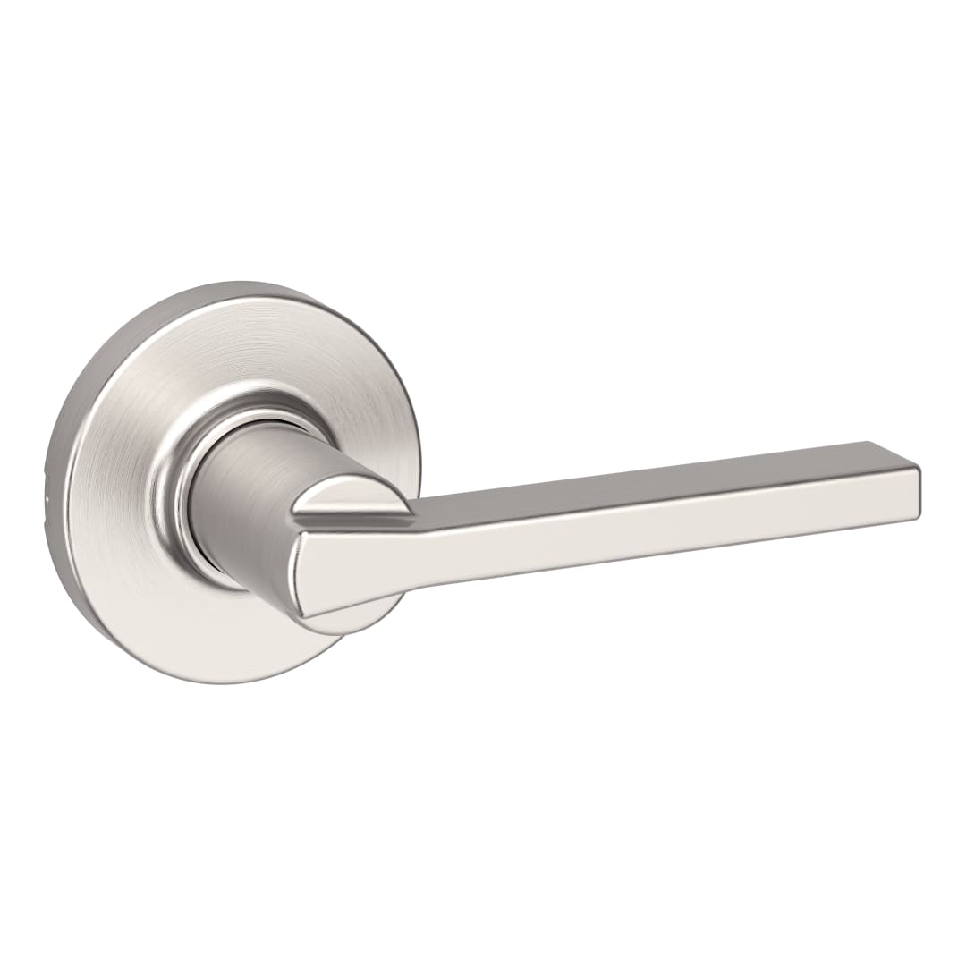 Weiser Casey Passage Door Lever, Contemporary Design Hall/Closet Door Handle in Satin Nickel